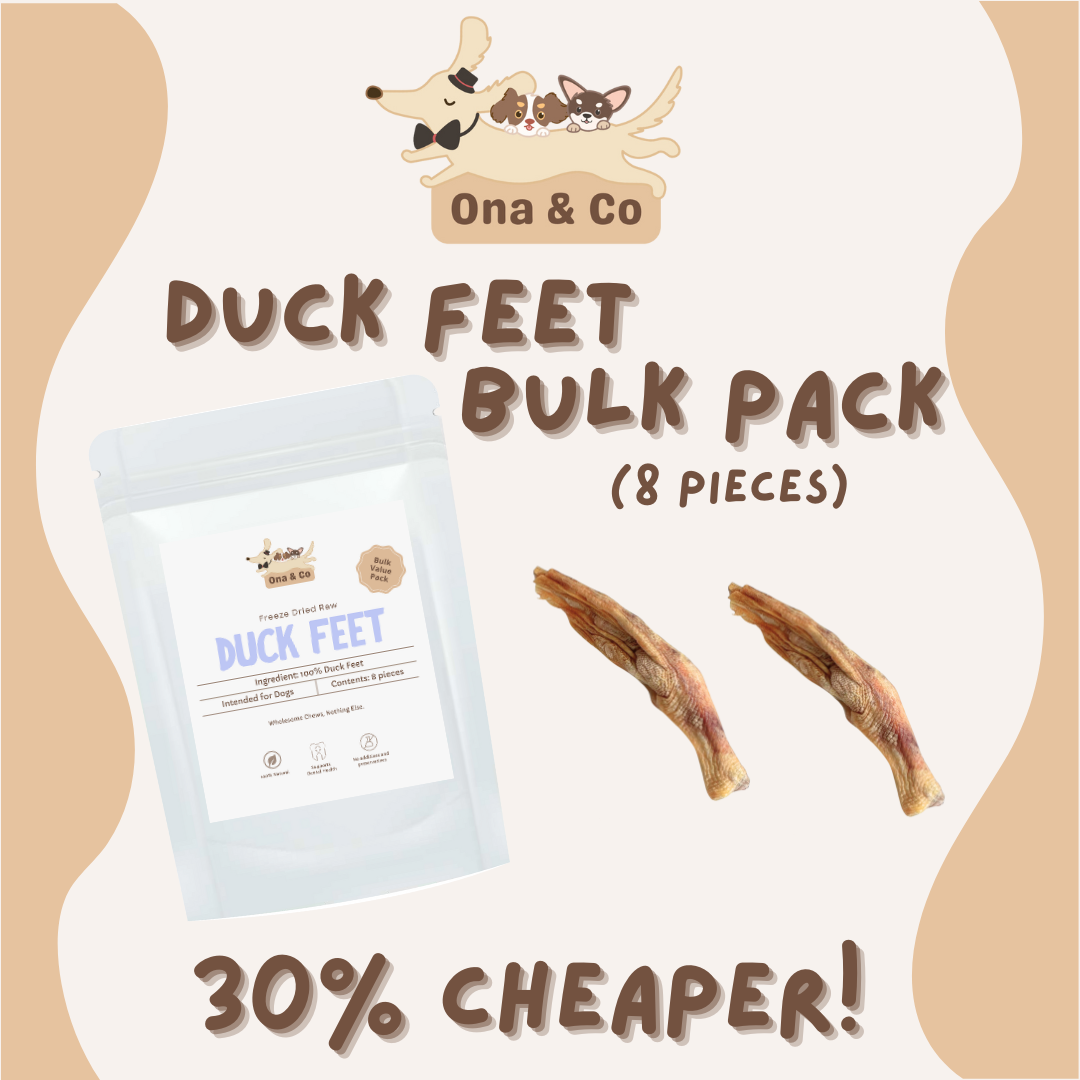 Freeze Dried Duck Feet