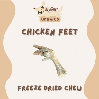 Freeze Dried Chicken Feet