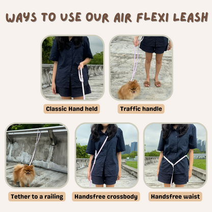 Air Flexi Leash - Soft Lavender